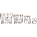  Stolić za kavu 4 kom bakreni | shoptok.hr