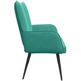 SOFA za dvije osobe Tirkizna 115 x 61 x 87 cm Baršun | shoptok.hr