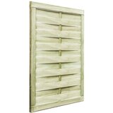  Vrtna vrata od impregnirane borovine 100 x 125 cm zelena | shoptok.hr