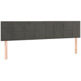  Okvir kreveta bez madraca tamnosiva 120x190 cm baršunasti | shoptok.hr