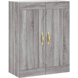 Maison Chic stenska omarica - zidna omarica siva sonoma 69,5x34x90 cm inženirski les iu905, (22063307) | Shoptok.si