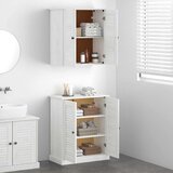  Set namještaja za kupaonicu Zidne 2 pcs Bijela i antikna bijela | shoptok.hr