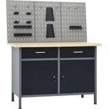 Radni stol s tri zidne ploče | shoptok.hr
