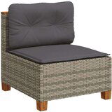  9-dijelni set vrtnih sofa od poliratana s jastucima sivi | shoptok.hr