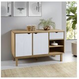  Komoda OTTA smeđe-bijela 114 x 43 x 73 5 cm od masivne borovine | shoptok.hr