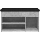  Klupa za cipele boja betona 82 x 32 x 45,5 cm konstruirano drvo | Eponuda.ba