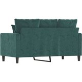  Dvosjed tamnozeleni 120 cm baršunasti | shoptok.hr