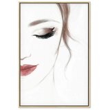  Slika - Delicate Beauty (1 Part) Vertical 40x60 U prirodnom drvenom okviru | shoptok.hr