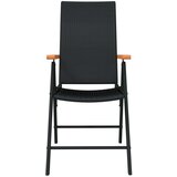  7-dijelni vrtni blagovaonski set crni | shoptok.hr