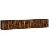  Zidni TV ormarići 3 kom boja dimljenog hrasta 80x34,5x40 cm | Eponuda.com