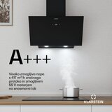 Klarstein Laurel poševna kuhinjska napa | način odsesavanja in recirkulacije zraka | varnostno steklo | 417 m³/h | 60 cm | Shoptok.si