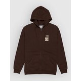 DC Chopper Zip Hoodie coffee bean | Shoptok.si