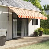  Zamjenska tkanina za rub tende žuto-narančasta prugasta 4 m | shoptok.hr