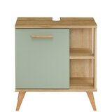 Pelipal zelena omarica za pod umivalnik v hrastovem dekorju 61x65 cm set 963 - pelipal Cene