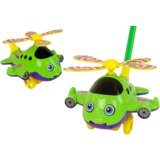  Guralica avion Happy Bell - zeleni | shoptok.hr
