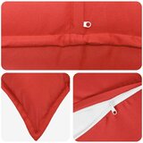  Jastuk s jastukom HOUTEN 2 kom. Crvena Poliester - Crvena 40 x 70 cm 2 | shoptok.hr