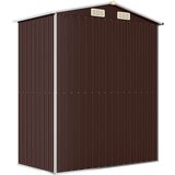 vidaXL Vrtna lopa temno rjava 192x108x223 cm pocinkano jeklo | Shoptok.si