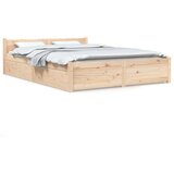  Posteljni okvir s predali 150x200 cm 5FT, (20645547) | Shoptok.si