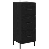 Highboard Crni hrast 34,5 x 34 x 180 cm Konstruirano drvo | shoptok.hr