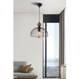 Opviq dorris wood - black, natural blacknatural chandelier | ePonuda.com