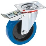 DÖRNER + HELMER zakretni kotač za transportna kolica (Promjer kotačića: 100 mm, Nosivost: 150 kg, Valjkasti ležaj, S pločom i zaustavnikom) | shoptok.hr