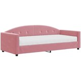  Dnevni krevet s madracem ružičasti 90 x 200 cm baršunasti | shoptok.hr