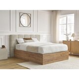 Bobochic Paris Bež podstavljeni tapecirani/od iverice bračni krevet s prostorom za odlaganje s podnicom 160x200 cm Kumo – | shoptok.hr