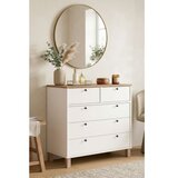 Hanah home komoda s ladicama, bijela Slike