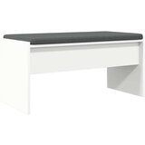  Klupa za hodnik s jastukom Bijelo 80 x 38 x 46 cm | shoptok.hr