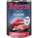  Varčno pakiranje Rocco Classic 24 x 400 g - Govedina s puranom | shoptok.hr