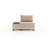 Atelier Del Sofa fotelja na razvlačenje perenna linen left cream