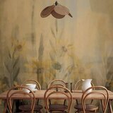  Foto tapeta - A touch of summer - floral motif with a meadow full of yellow flowers and grasses 300x210 | shoptok.hr