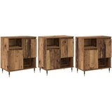  Stranske omare 3 pcs Star les 180 x 35 x 70 cm Konstruiran les | Shoptok.si