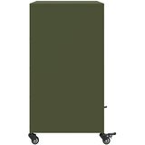  Komoda maslinastozeleni 68x39x72 cm čelična | Eponuda.com