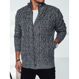 DStreet Sweter męski rozpinany szary | shoptok.hr