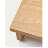 Kave Home Stolić za kavu u dekoru hrasta u prirodnoj boji 75x140 cm Oaq – | shoptok.hr