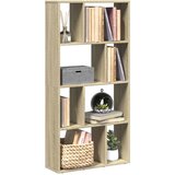vidaXL Knjižna omara sonoma hrast 60x20x120 cm inženirski les Cene