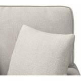  Ležaljka s suknjom s jastukom Krem 157 x 91 x 91 cm ARES | shoptok.hr