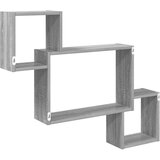  Zidna polica Zidna montaža Siva Sonoma 91 5 x 15 x 76 cm - Siva Sonoma Slike