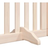  Vrata za pse s vratašcima 9 panela sklopiva 450 cm drvo topole | shoptok.hr