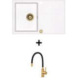  Set Tesa SQT101-AW + slavina Flexy PVD Zlato/Alba Cijene