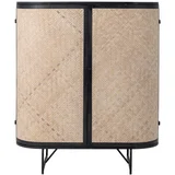 Od bambusa ormarić u prirodnoj boji 92x105x36,5 cm Ember –