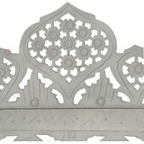  Ročno izrezljan paravan 5-delni siv 200x165 cm trden mangov les, (5000179366) | Shoptok.si