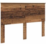  Krevetna konstrukcija s uzglavljem Staro drvo 140 x 190 cm | shoptok.hr