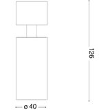 Ideal Lux - LED spot svetlo DYNAMITE 1xGU10/7W/230V CRI 90 bela | Eponuda.com