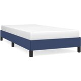  Posteljni okvir moder 90x200 cm blago, (20724918) | Shoptok.si