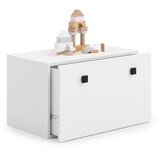 Kobi Furniture Inga skrinja za igrače - belo - črni ročaji, (20625963) Cene