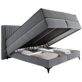 Premium Living Postelja Z Vzmetnico Dream, Temno Siva, 160x200 | Shoptok.si