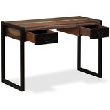  Radni stol s 2 ladice od masivnog obnovljenog drva 120x50x76 cm | Eponuda.ba