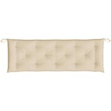  Jastuci za vrtnu klupu 2 kom bež 150x50x7 cm tkanine Oxford | shoptok.hr